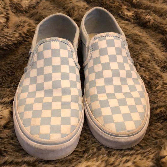 grey dawn checkered vans